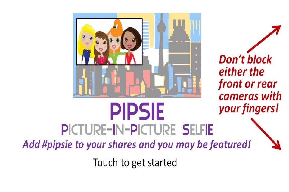 PIPSIE - Picture In Picture Selfies screenshot 3