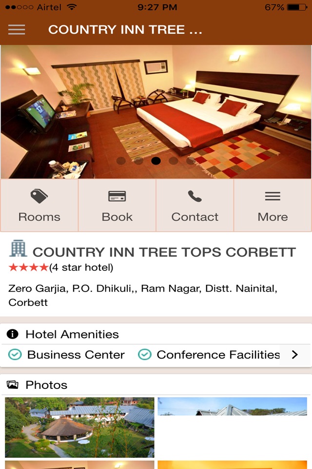 Country Inn Hotels and Resorts screenshot 4