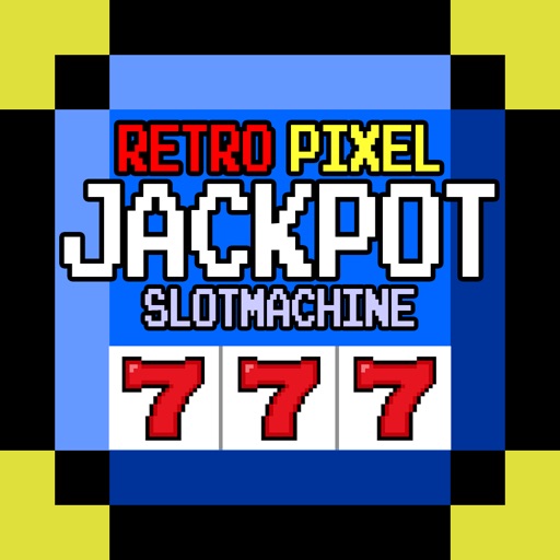 Free Retro Pixel Slot Machine Icon