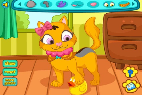 Baby Kitty Cat Pet Dress Up for Girls Kids screenshot 2