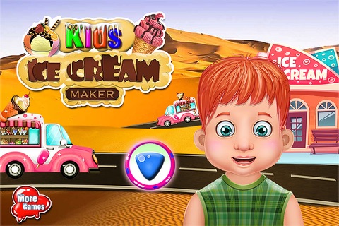 Kids Ice Cream Maker - Chef Con  Maker Cooking Game for girls,boys screenshot 2