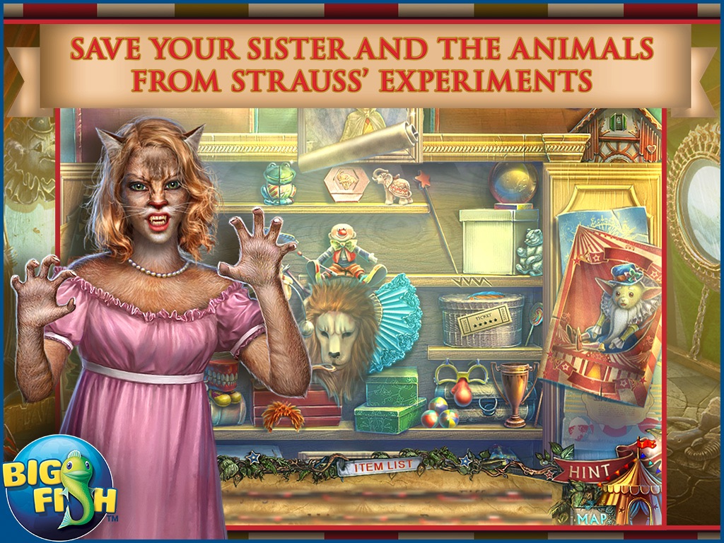 Twilight Phenomena: The Incredible Show HD - A Magical Hidden Object Game screenshot 2