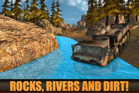 Army Truck Offroad Driver 3D Full screenshot 2