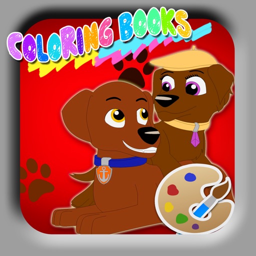 Paint Game For Kids Paw Patrol Version icon
