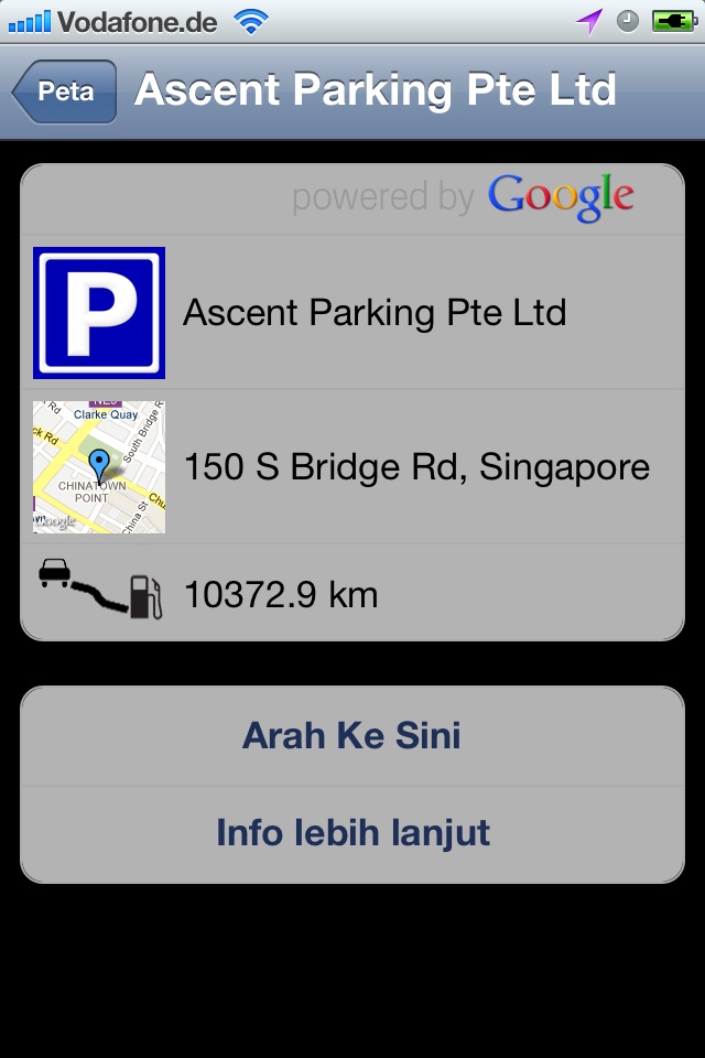 Parking screenshot 2