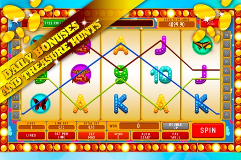 Diamond Butterfly Casino Slots: Play & win big with the wild free games screenshot 3