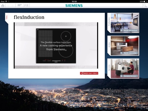 Siemens huishoudtoestellen Interactieve Productcatalogus BSH  Home Appliances screenshot 3
