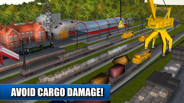 Cargo Crane Simulator 3D: Train Station Full(圖4)-速報App