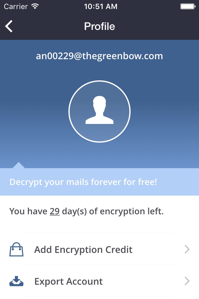CryptoMailer email encryption™ screenshot 3