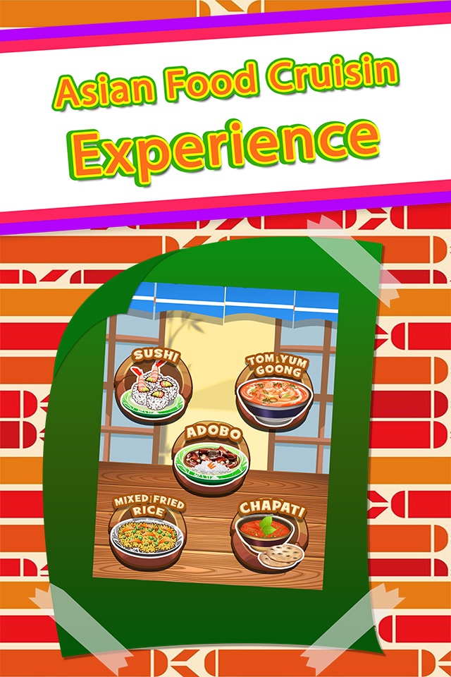 Asian Food Maker Salon - Fun School Lunch Making & Cooking Games for Boys Girls! screenshot 2