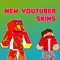 Best New Youtuber Skins for Minecraft Pocket Edition - Best HAND-PICKED Skins & DESIGNED BY PROFESSIONAL DESIGNERS