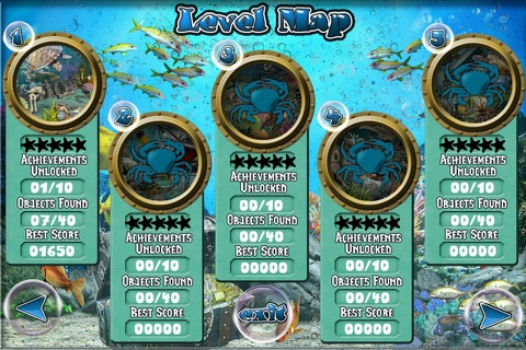 Sea Monster Hidden Object Game screenshot 2