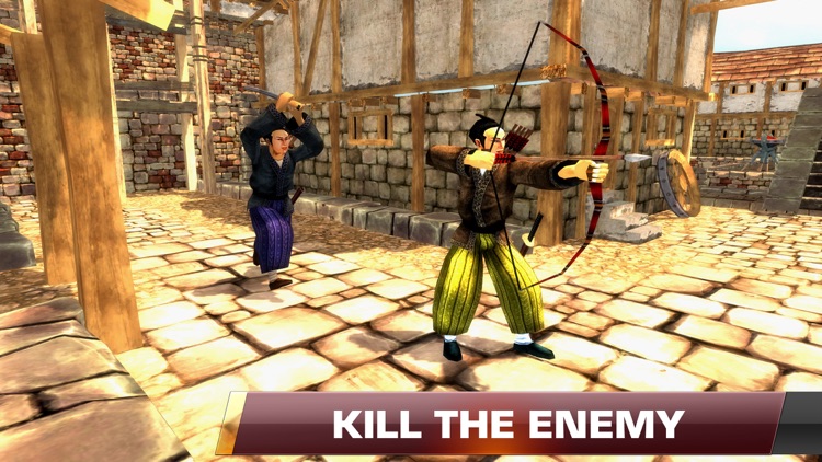 City Samurai Warrior Assassin 3D – real warriors combat mission simulation game