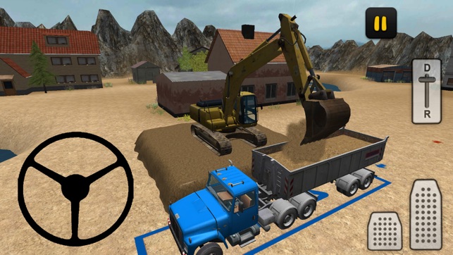 Construction Truck 3D: Sand