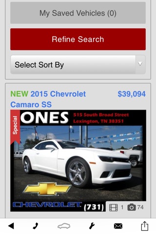 Jones Motor Company Dealer App screenshot 2