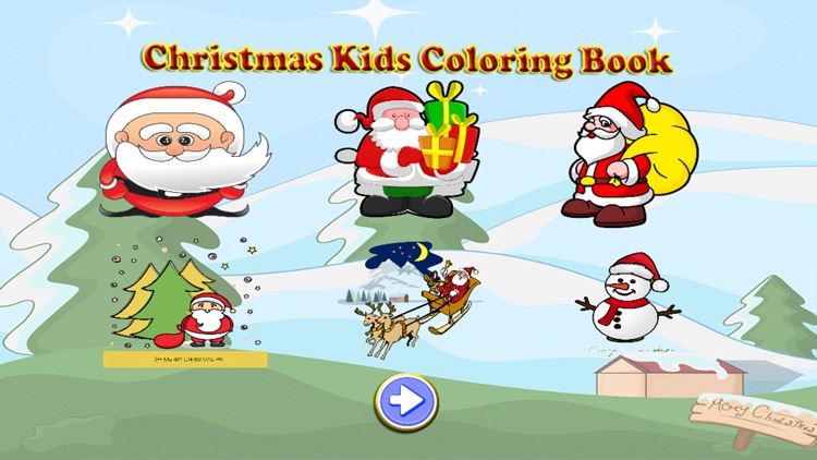 Christmas Kids Coloring Book Crayon free