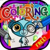 Coloring Book : Painting Pictures Littlest Pet Shop Cartoon  Free Edition