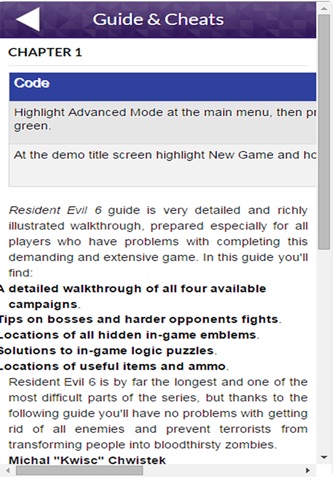 PRO - Resident Evil Version Guide screenshot 2
