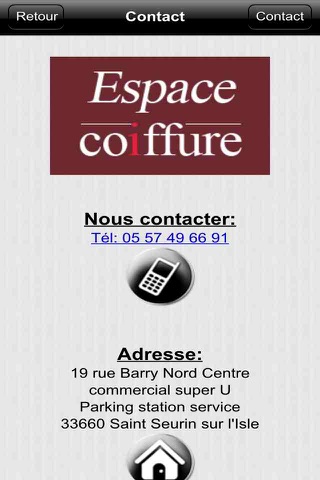 Espace Coiffure 33 screenshot 3