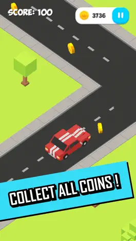 Game screenshot Pixel ZigZag Cars 3D mod apk