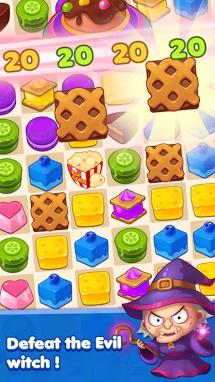 Cake Crush - 3 match puzzle jolly splash game