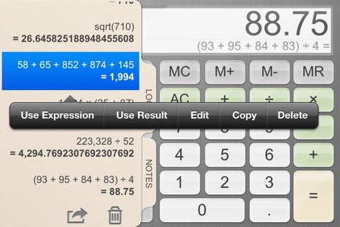 Calculator for iPad! screenshot 2
