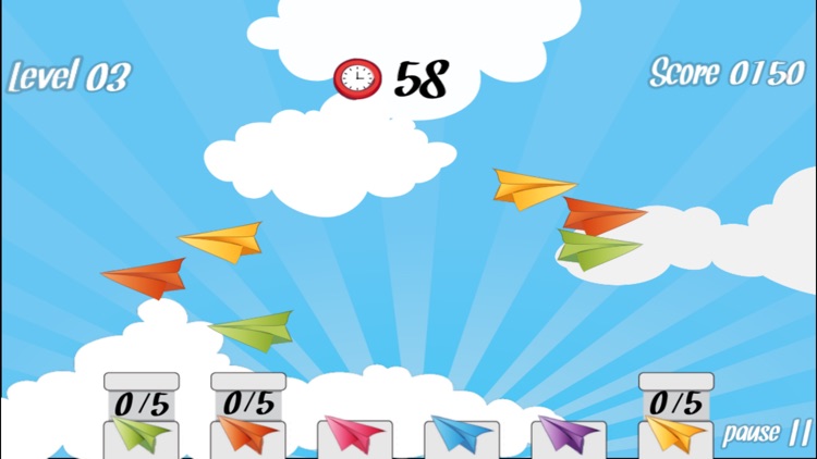 Paper Plane - Casual Airplane Shooter Game for Kids and Toddlers HD screenshot-3