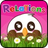 Relations : learning Education games for kids Add to child development - free!!