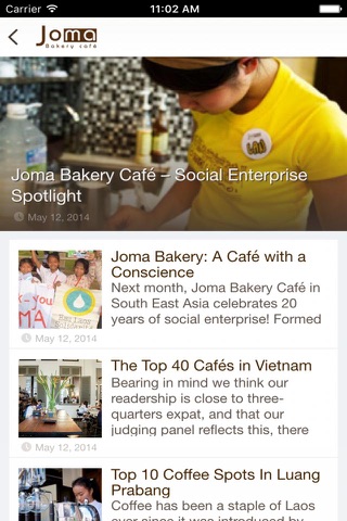 Joma Bakery Cafe screenshot 2
