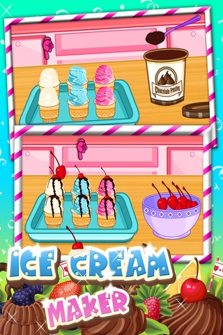 Ice Cream Cone Maker Game screenshot 4