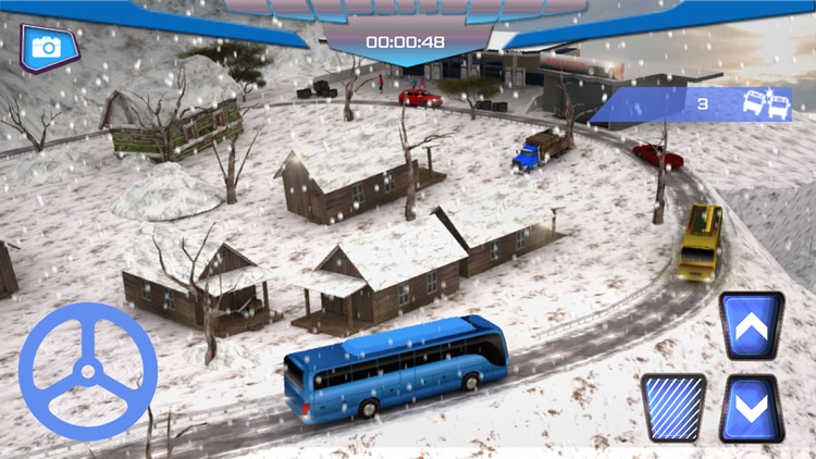 Winter City Off-road Hill Bus Driving Simulator 3D