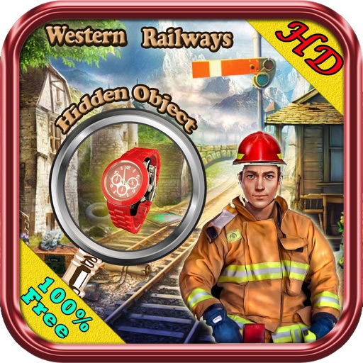 Hidden Object Western Railways iOS App