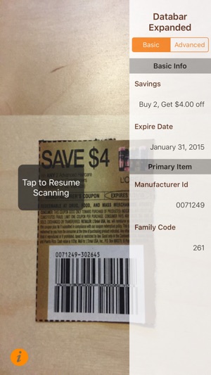 Coupon Barcode Decoder(圖2)-速報App