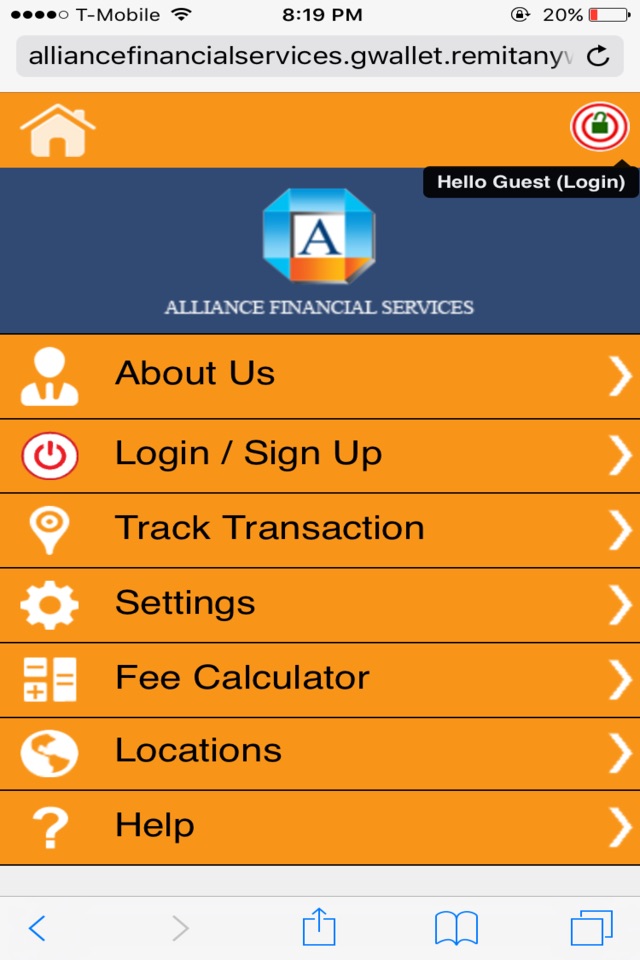 Alliance Money Transfer screenshot 3