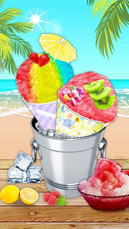 Make Snow Cones - cooking games!