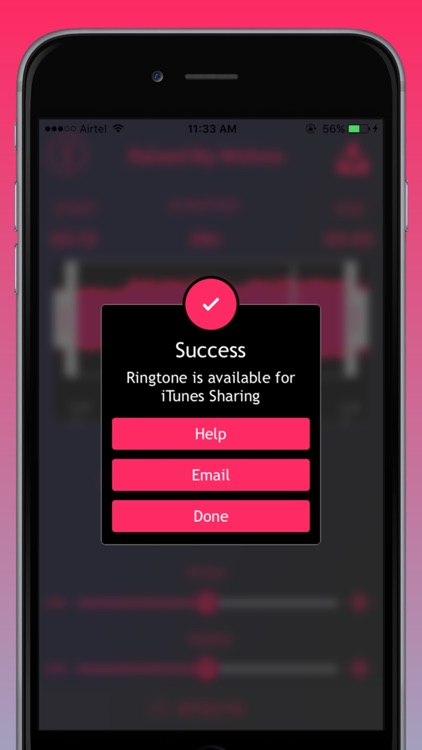 Music Ringtone Maker -  Create Ringtones for iPhone with Custom Effects by Editing Songs and Recordings screenshot-3