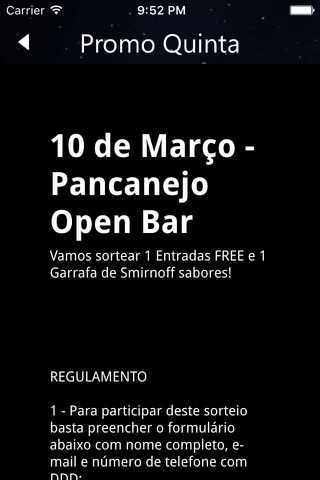 Narciso Club APP screenshot 2