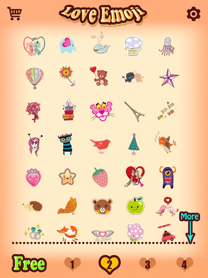 Love Emoji Stickers for Adult Messages  Email on Valentines Day