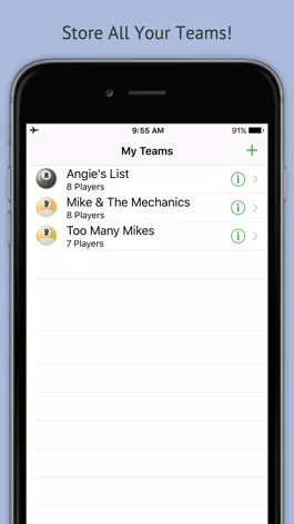 Game screenshot Pool Team Manager mod apk