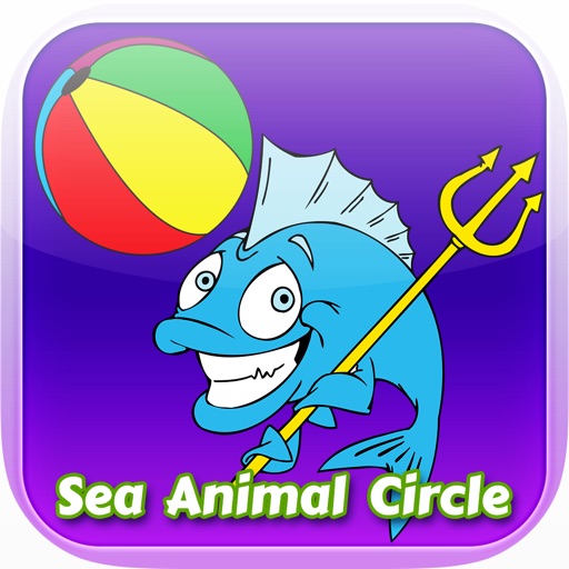 Sea animal circle - Endless round bouncing ball Icon