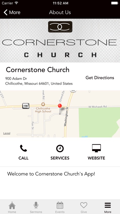 Cornerstone Church MO screenshot-3