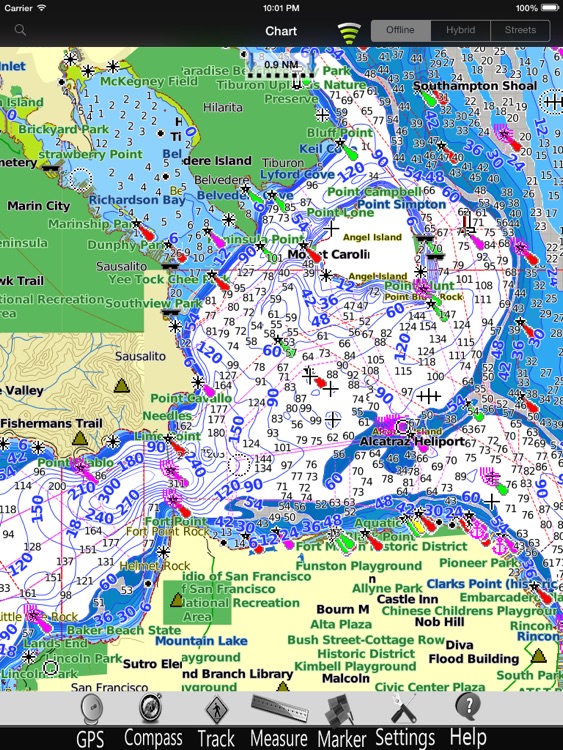California GPS Charts pro