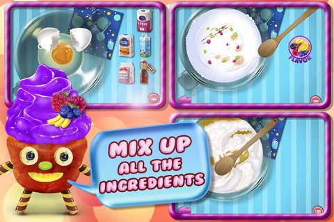 Cupcake Crazy Chef - Make & Decorate Your Own Muffin Cake screenshot 2