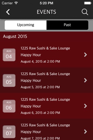 1225 Raw Sushi & Sake Lounge screenshot 2