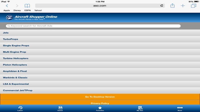 Aircraft Shopper Online