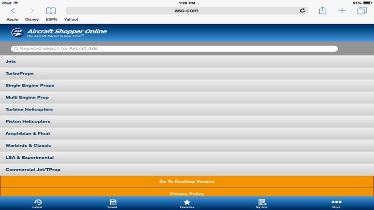 Aircraft Shopper Online
