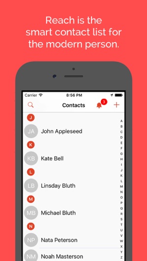 Reach - The Modern Contact Manager(圖1)-速報App