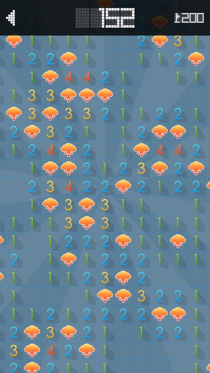 Minesweeper. Black