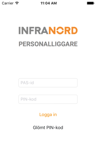 Infranord Personalliggare - náhled