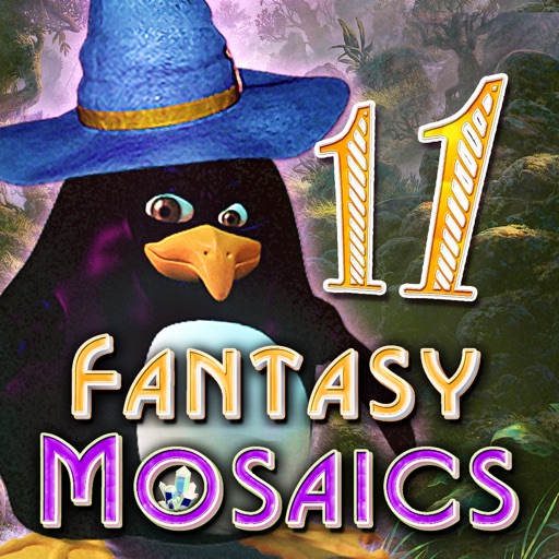 Fantasy Mosaics 11: Fleeing from Dinosaurs